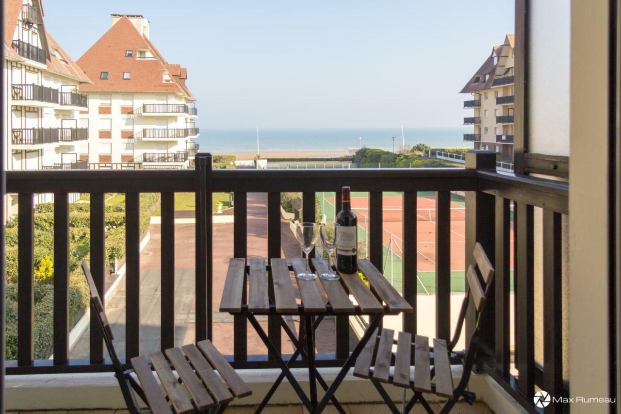 Studio Moderne Acces Plage, Piscine Et Tennis Cabourg Bagian luar foto