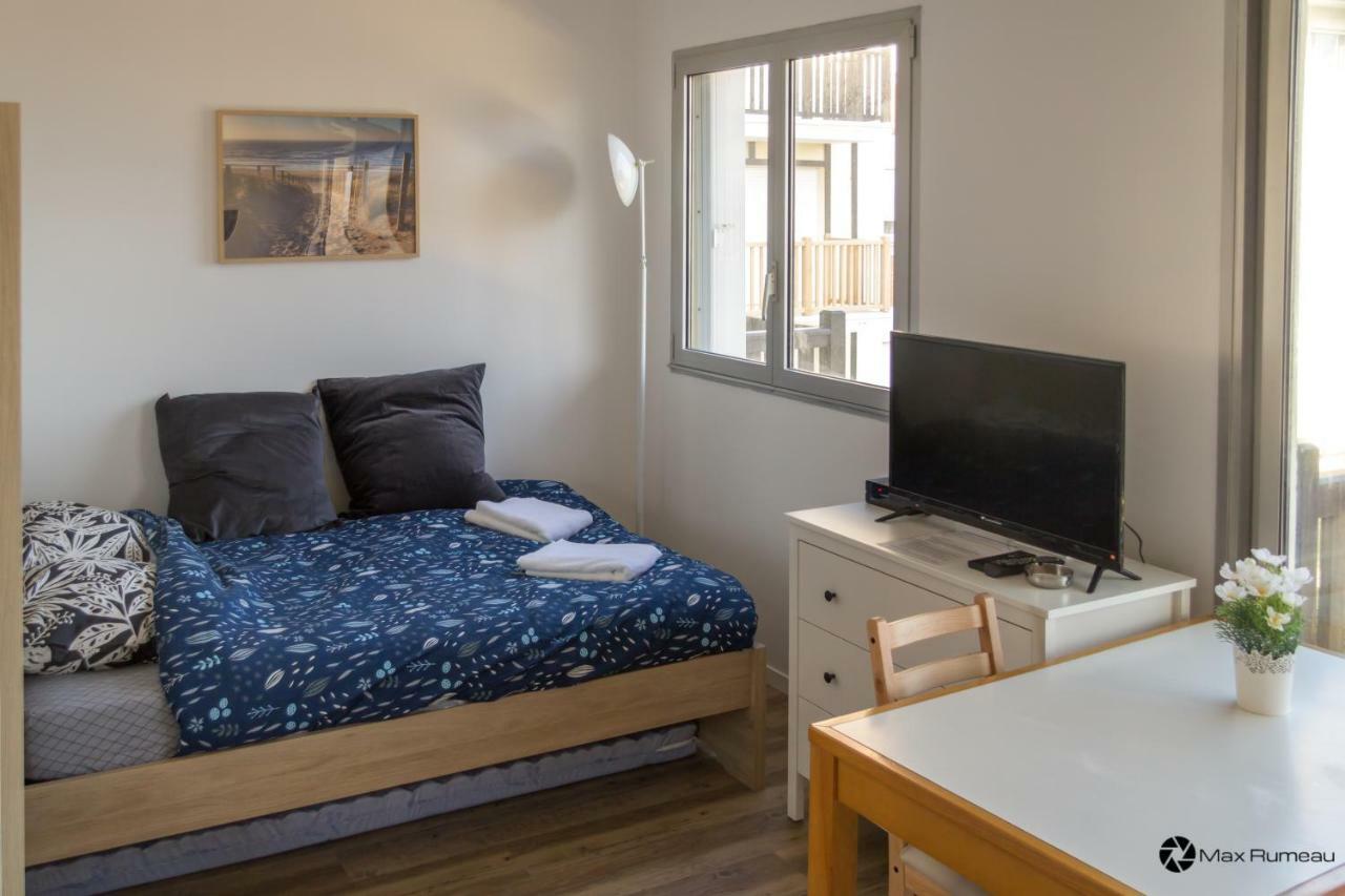 Studio Moderne Acces Plage, Piscine Et Tennis Cabourg Bagian luar foto